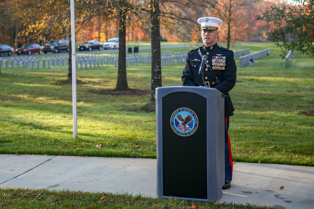 Quantico National Cemetery Wreath Laying