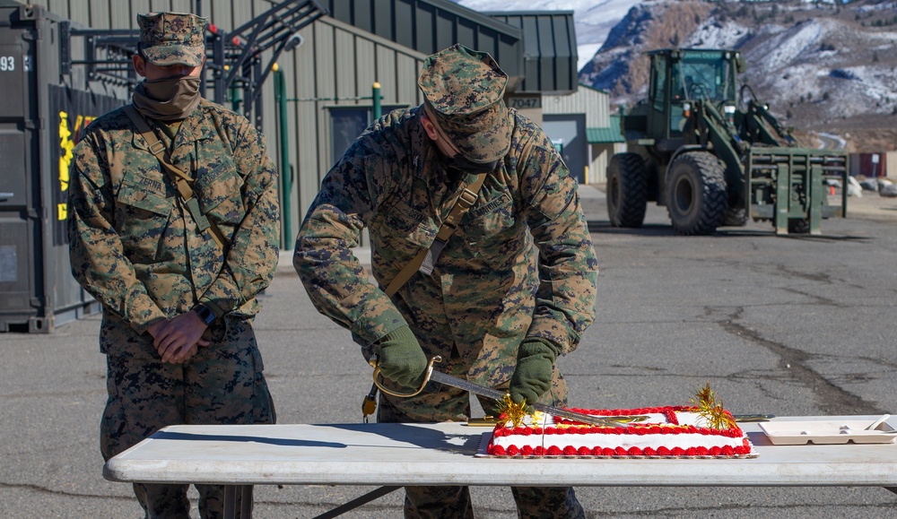 Marines in Bridgeport Celebrate 245th Birthday