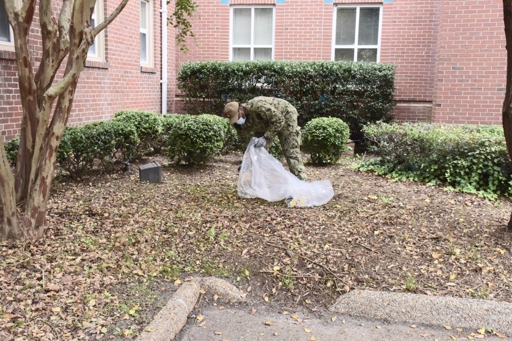 Naval Support Activity Hampton Roads participates in Clean the Base Day