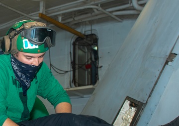 Sailor Installs Panel