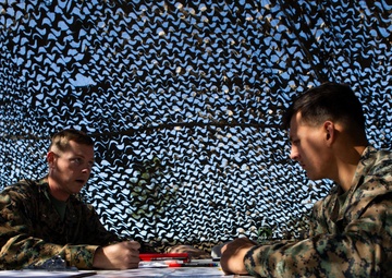 Marines partner with Seabees to conduct base repair after attack training