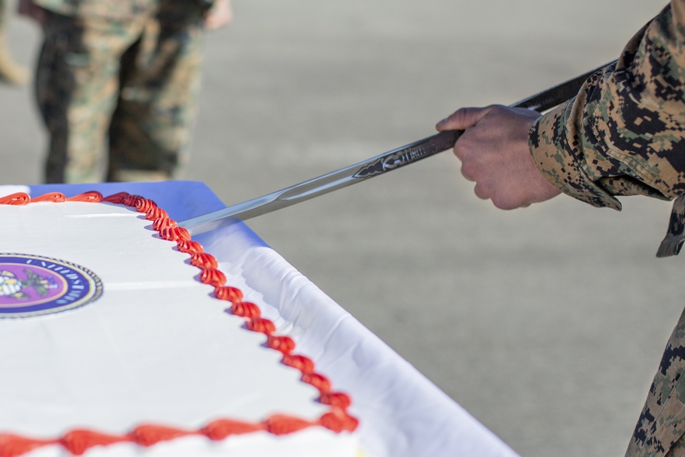 The 11th MEU celebrates the Marine Corps' 245th birthday