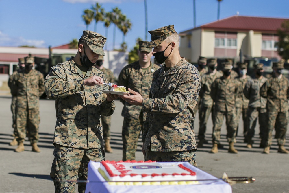 The 11th MEU celebrates the Marine Corps' 245th birthday