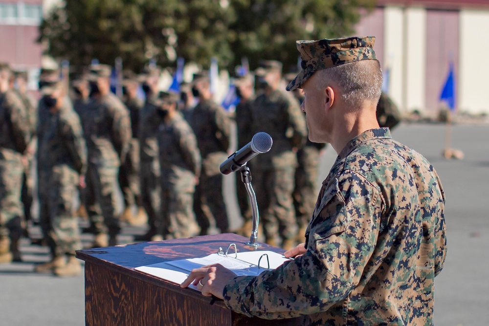 The 11th MEU celebrates the Marine Corps' 245th birthday