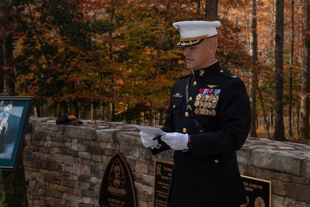 Memorial Plaque Dedication TBS 3-69 Charlie Company