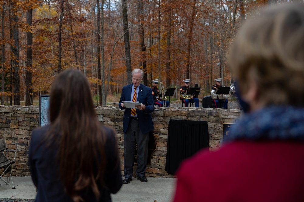 Memorial Plaque Dedication TBS 3-69 Charlie Company