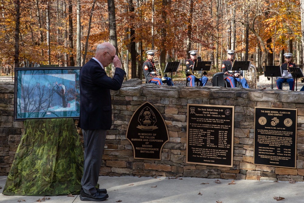 Memorial Plaque Dedication TBS 3-69 Charlie Company