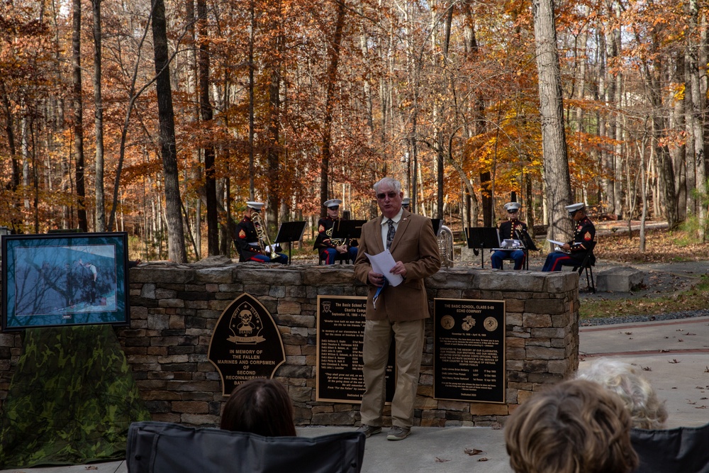 Memorial Plaque Dedication TBS 3-69 Charlie Company