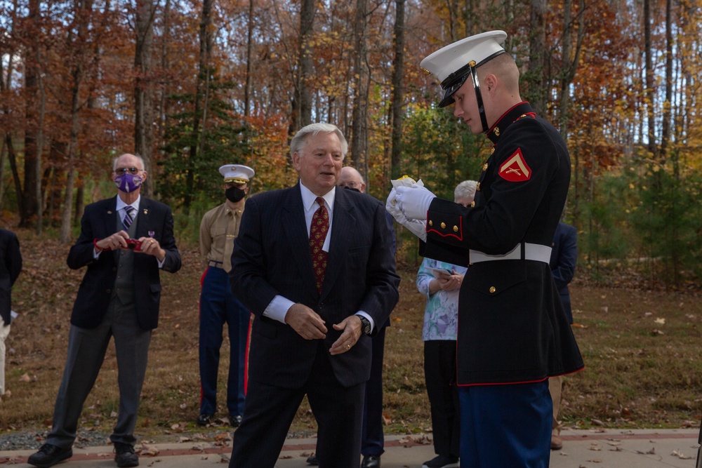 Memorial Plaque Dedication TBS 3-69 Charlie Company