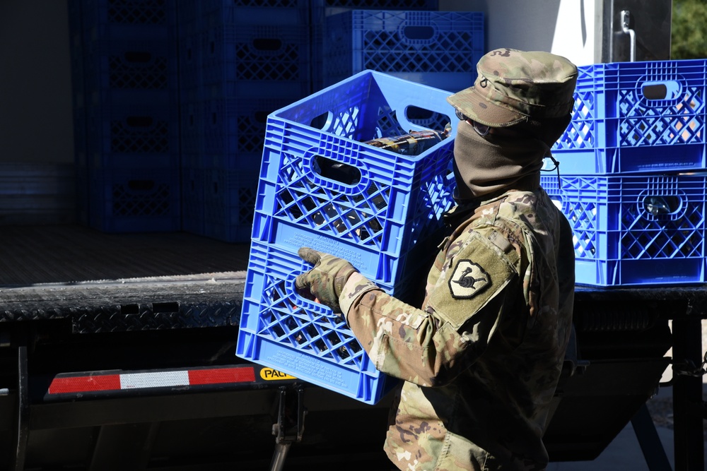 Arizona National Guard continues to support local food banks