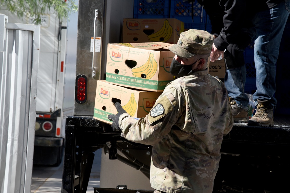 Arizona National Guard continues to support local food banks