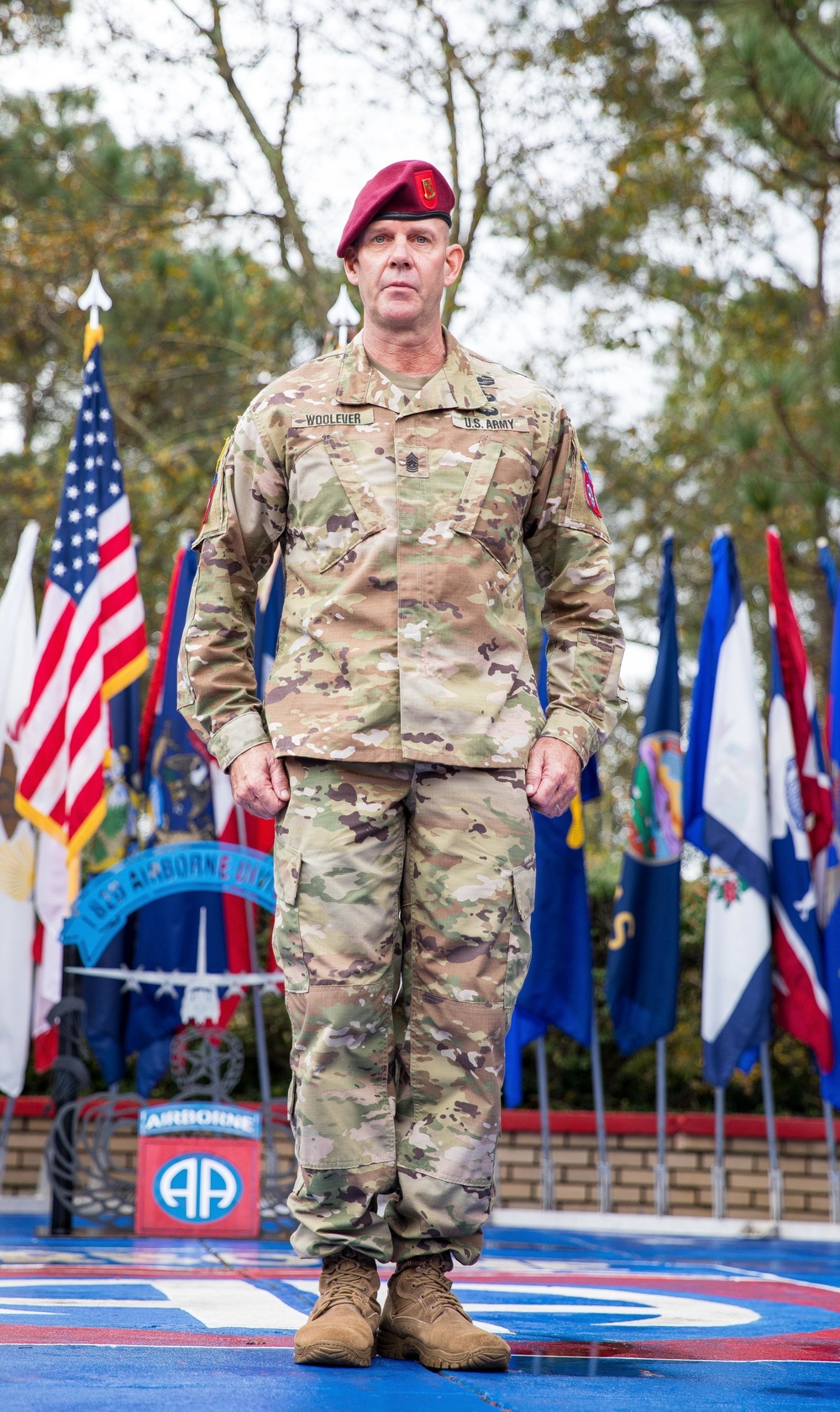 Command Sgt. Maj. Retires After 23 Years of Service