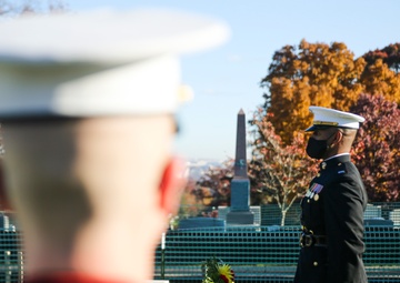Barracks Marines conduct Wreath Laying Ceremony
