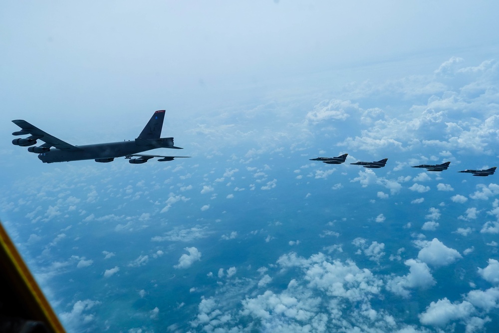 B-52s participate in Brother's Shield