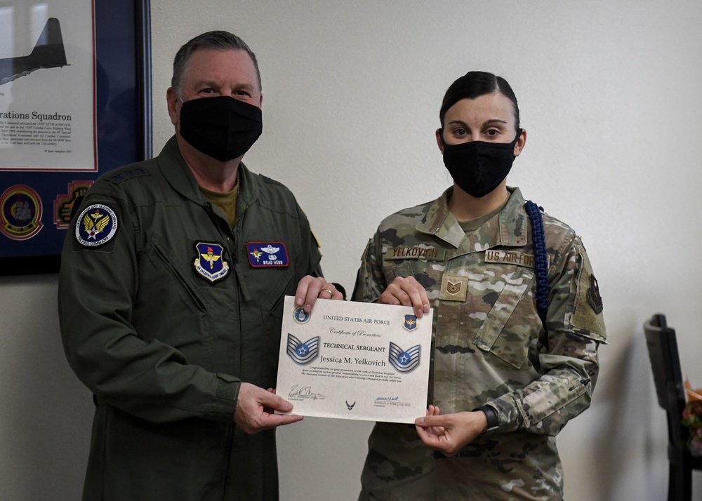 Airman promoted through STEP