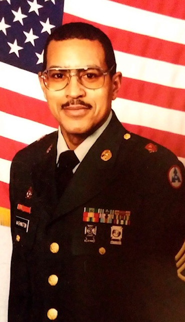 Sgt. Maj. Stephanie Washington's father