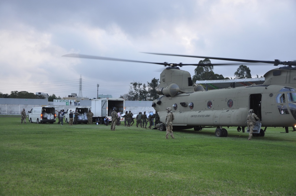 JTF-Bravo delivers necessary supplies in Guatemala