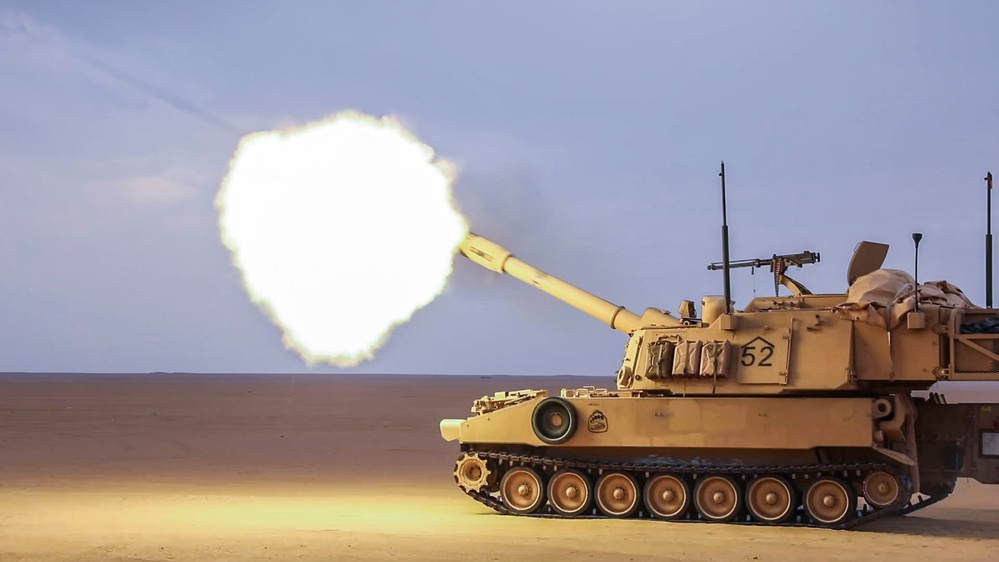 Live-Fire exercise in Kuwait