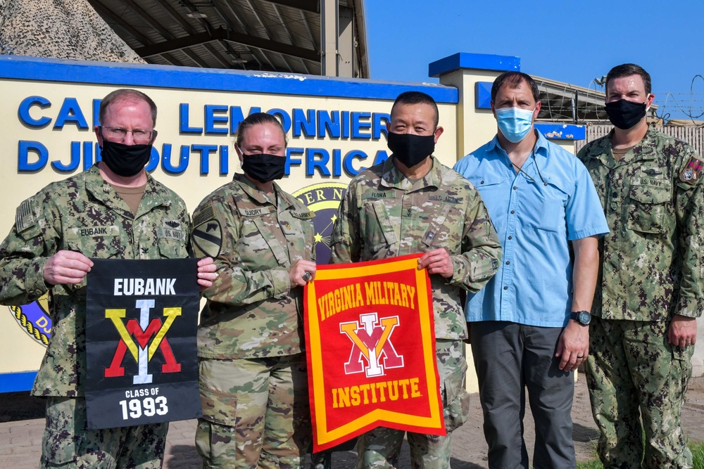 Virginia Military Institute Founders Day at Camp Lemonnier (Image 2 of 2)