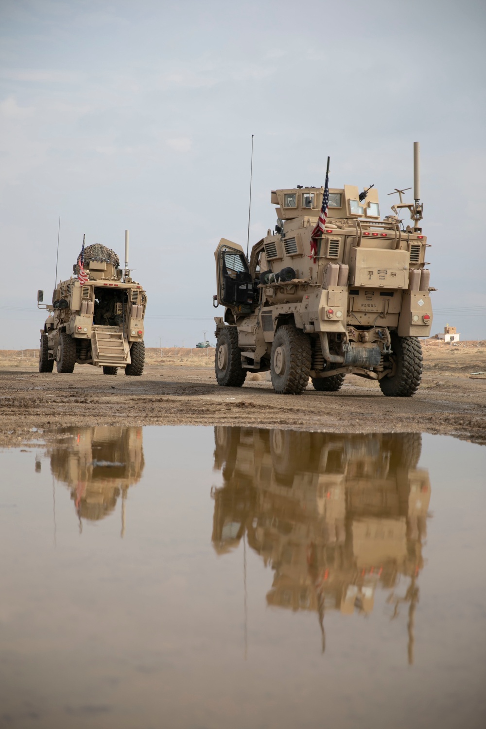 U.S. Army and SDF Conduct Joint Patrol in Northeast Syria