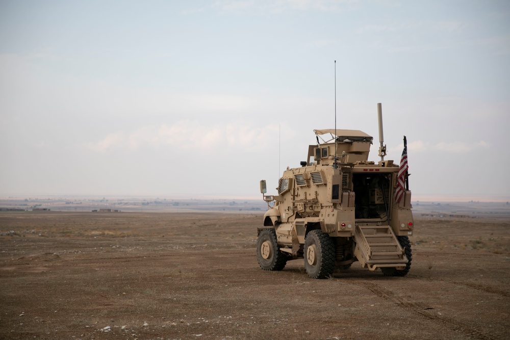 U.S. Army and SDF Conduct Joint Patrol in Northeast Syria