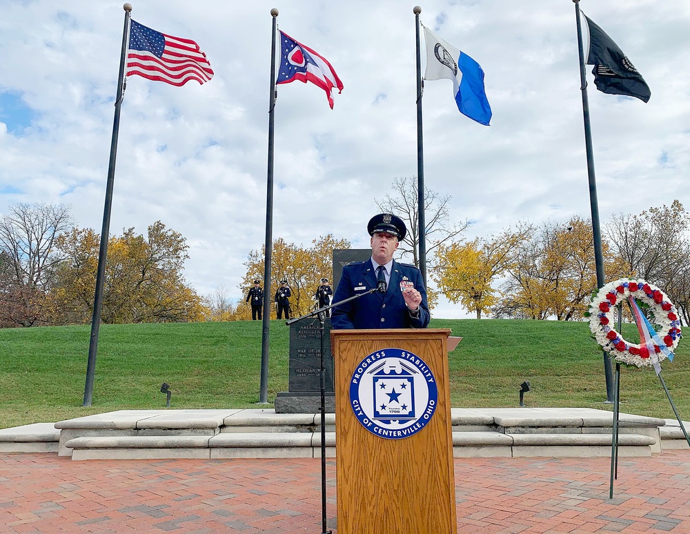 Centerville, Ohio, Veterans Day Observance