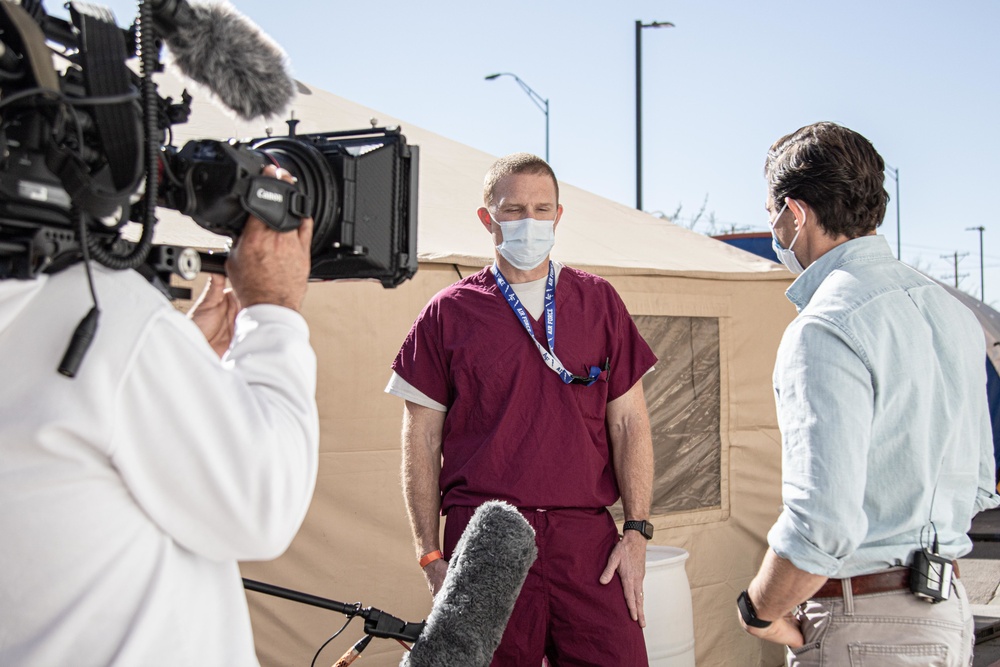 Air Force doctor interviewed by ABC News