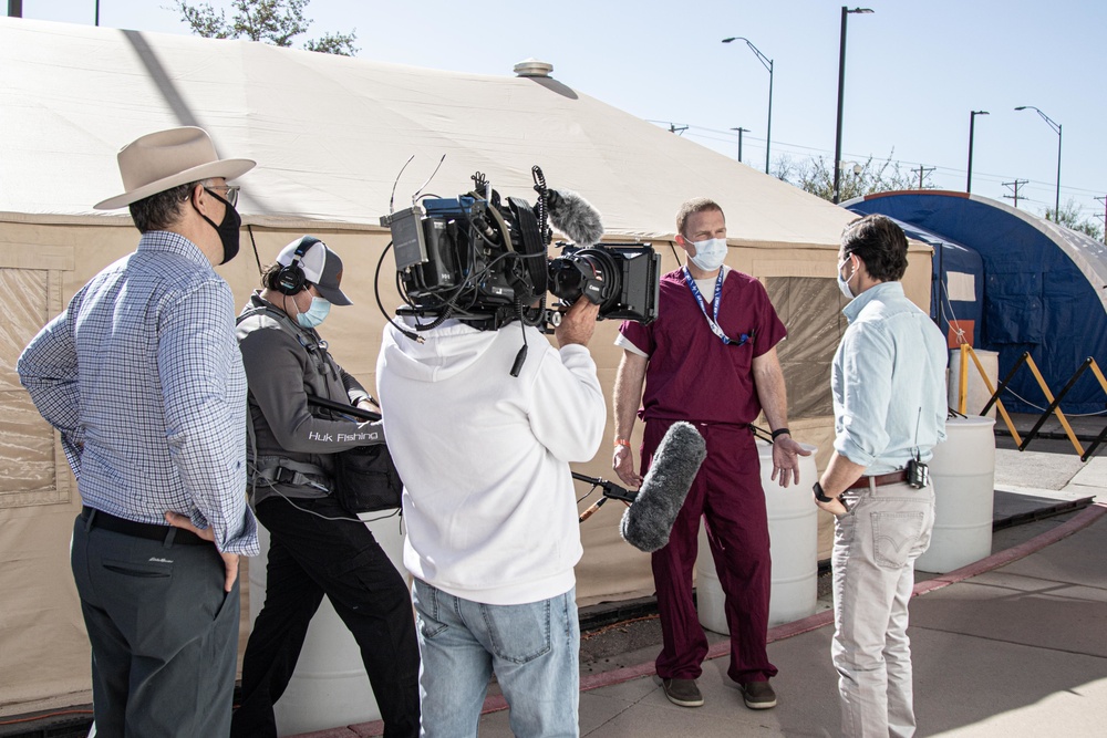 Air Force doctor interviewed by ABC News