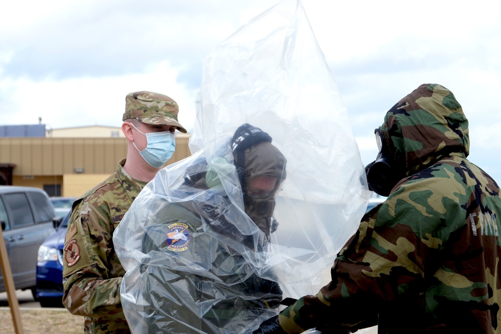 Two squadrons train for readiness