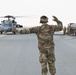 AUAB Airmen conduct hot-pit refueling on Navy MH-60 Seahawk helicopter