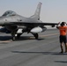 AUAB Airmen conduct hot-pit refueling on F-16 Fighting Falcons