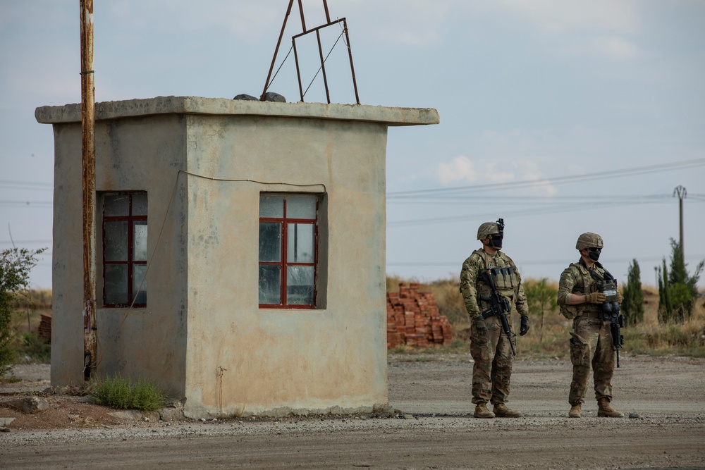 M2 Bradley Infantry Fighting Vehicles in Northeast Syria