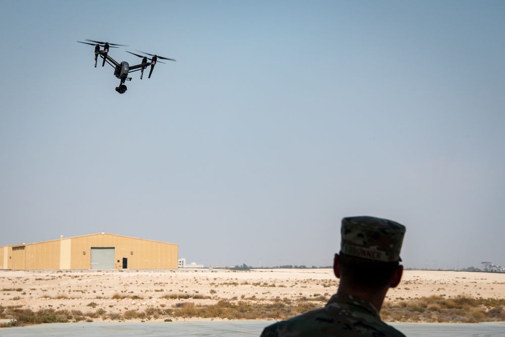 Commercial drones enhance defensive capabilities at Al Udeid AB