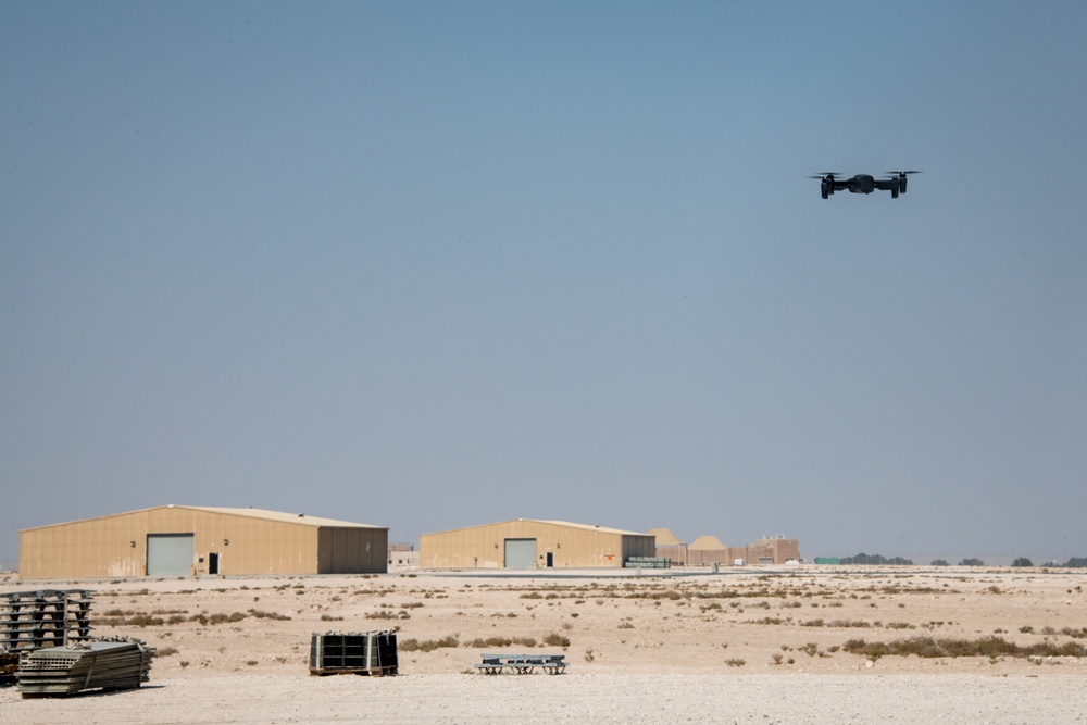 Commercial drones enhance defensive capabilities at Al Udeid AB