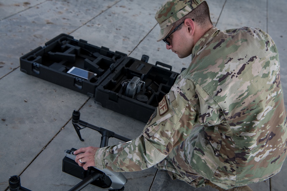 Commercial drones enhance defensive capabilities at Al Udeid AB