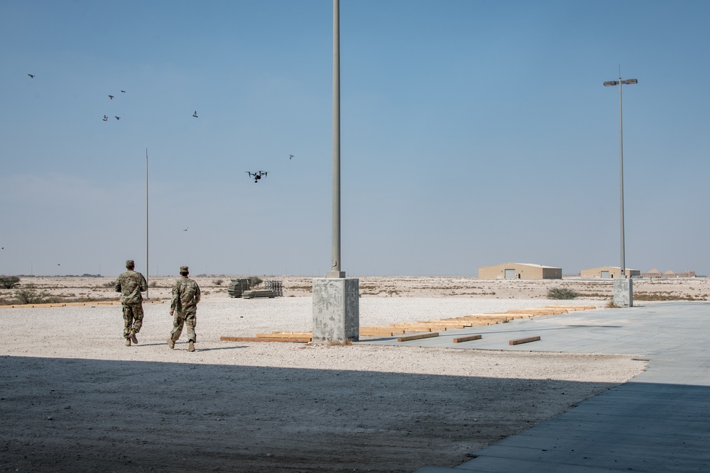 Commercial drones enhance defensive capabilities at Al Udeid AB