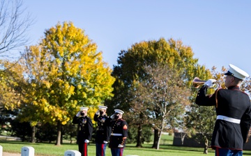 ACMC Visits the Iwo Jima Memorial and Arlington National Cemetary for 245th Marine Corps Birthday