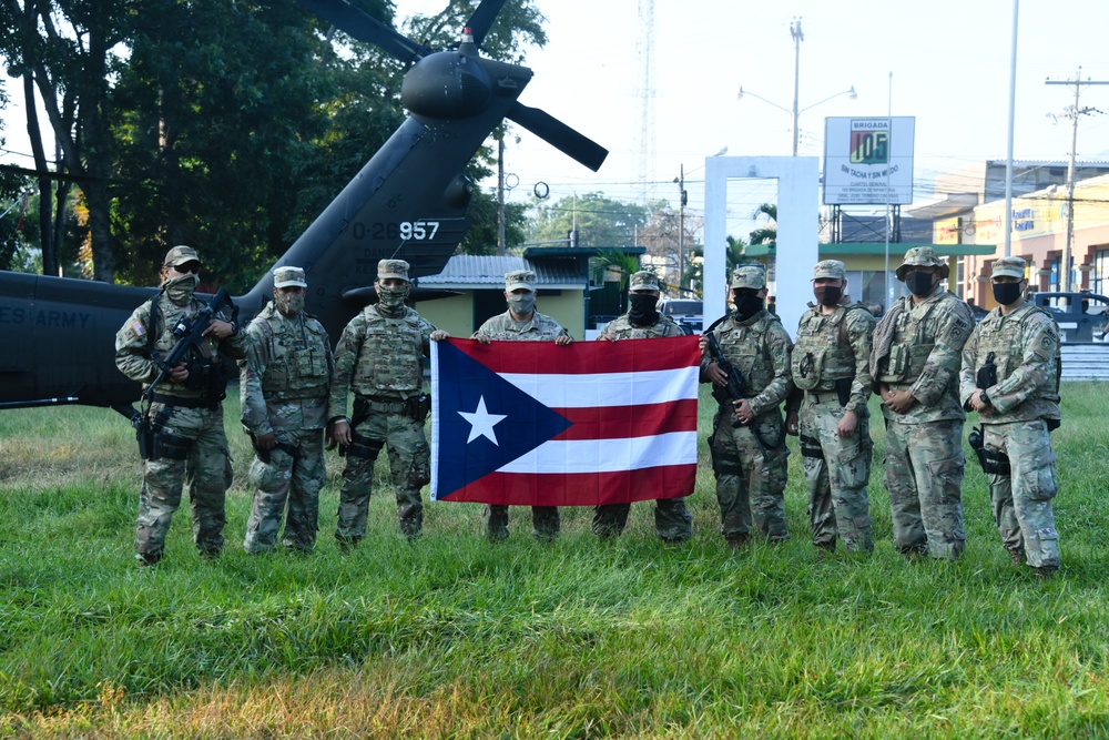 480th Military Police forward deployed in Honduras