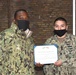 NAVSUP FLC Sigonella CO recognizes NAM selectee