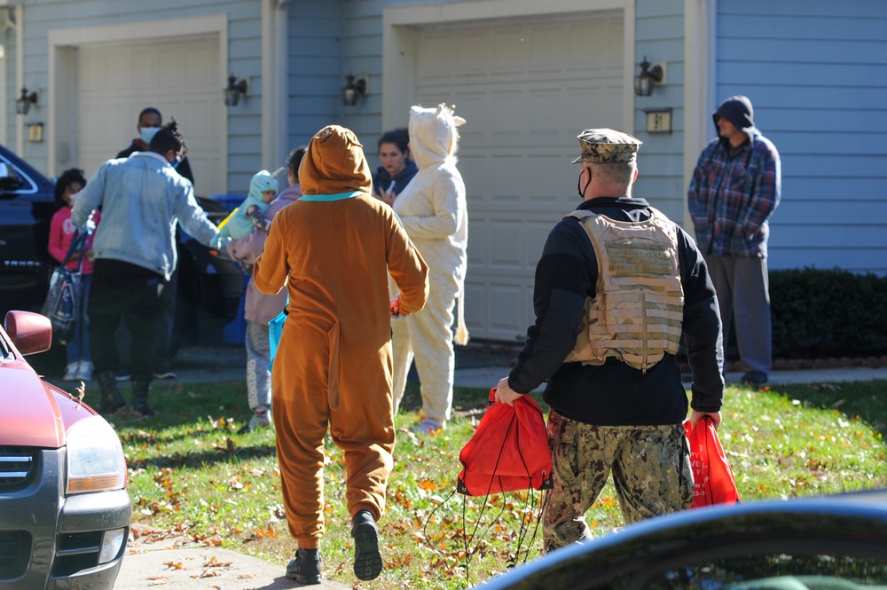 SUBASE Goes Trick-or-Treating