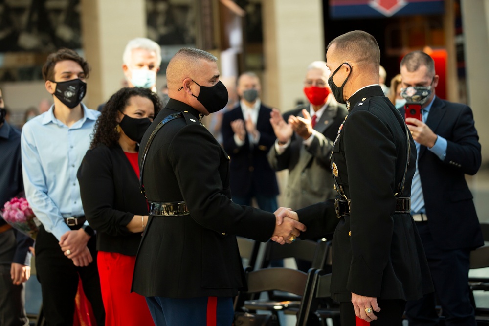 Lt. Col. Chad M. Hubbard Retirement Ceremony