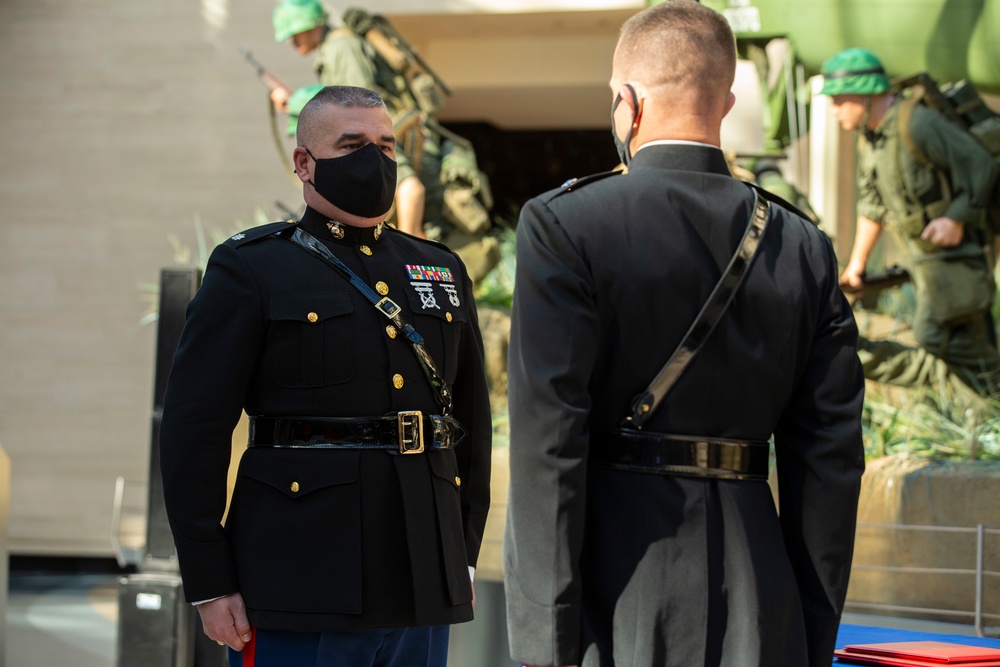 Lt. Col. Chad M. Hubbard Retirement Ceremony