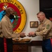 MARFOREURAF Marine Corps birthday cake cutting ceremony