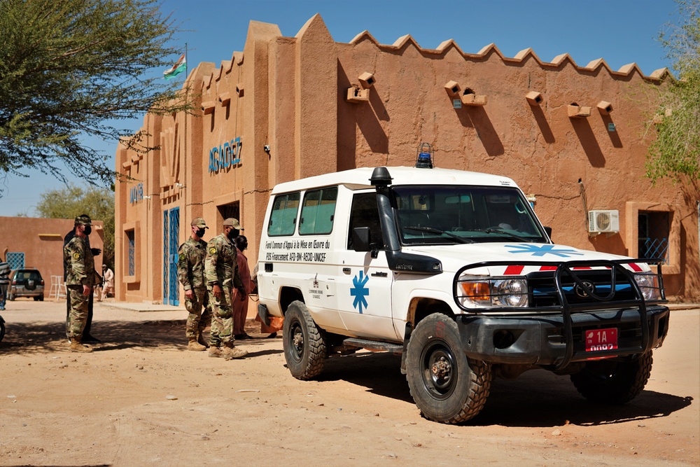 724 EABS mechanics resuscitated ambulance, brought life to Agadez first responders mission