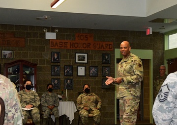 Command Chief Master Sgt Denny Richardson Visit