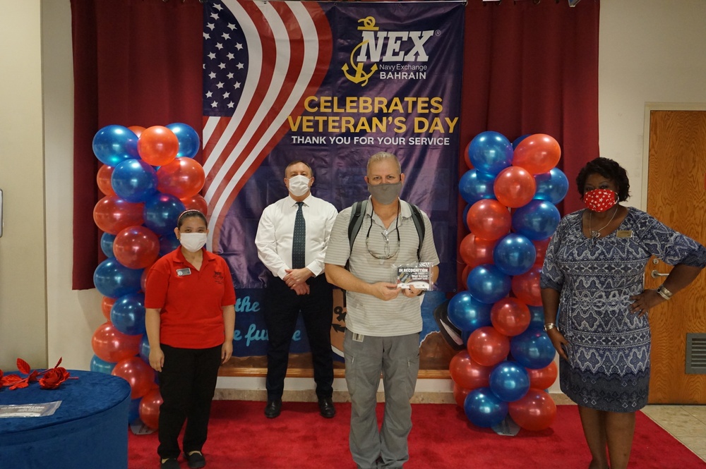 NEX Bahrain Honors Veterans on Veterans Day with Coin Giveaway