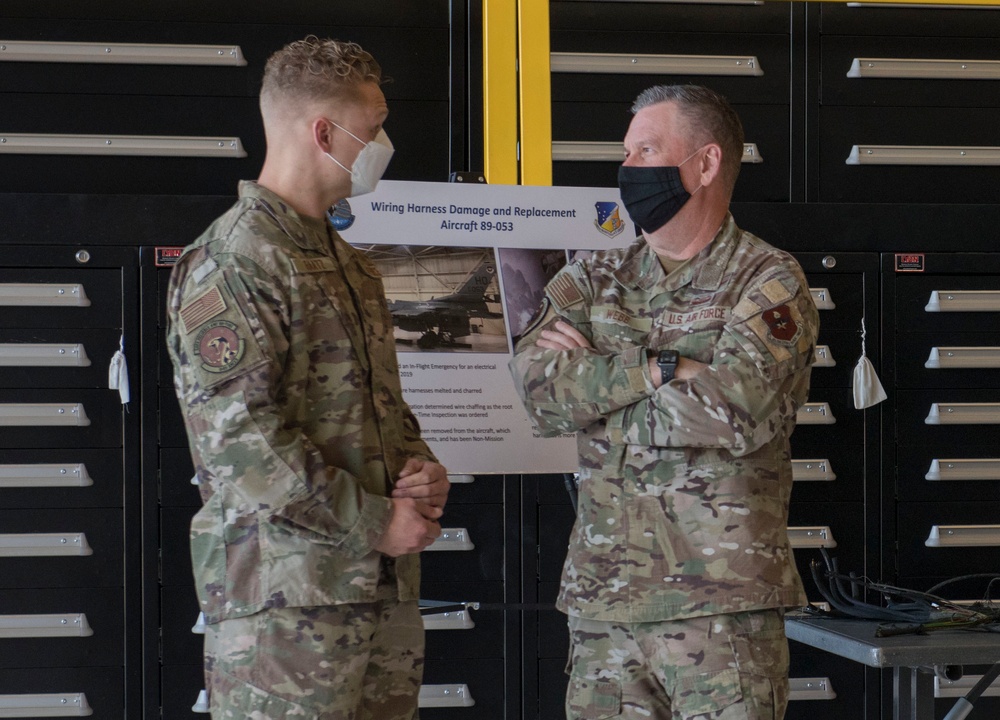 AETC command team visits Holloman AFB Nov. 4-5