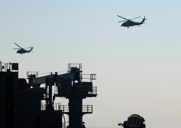 Nimitz Conducts Replenishment at Sea