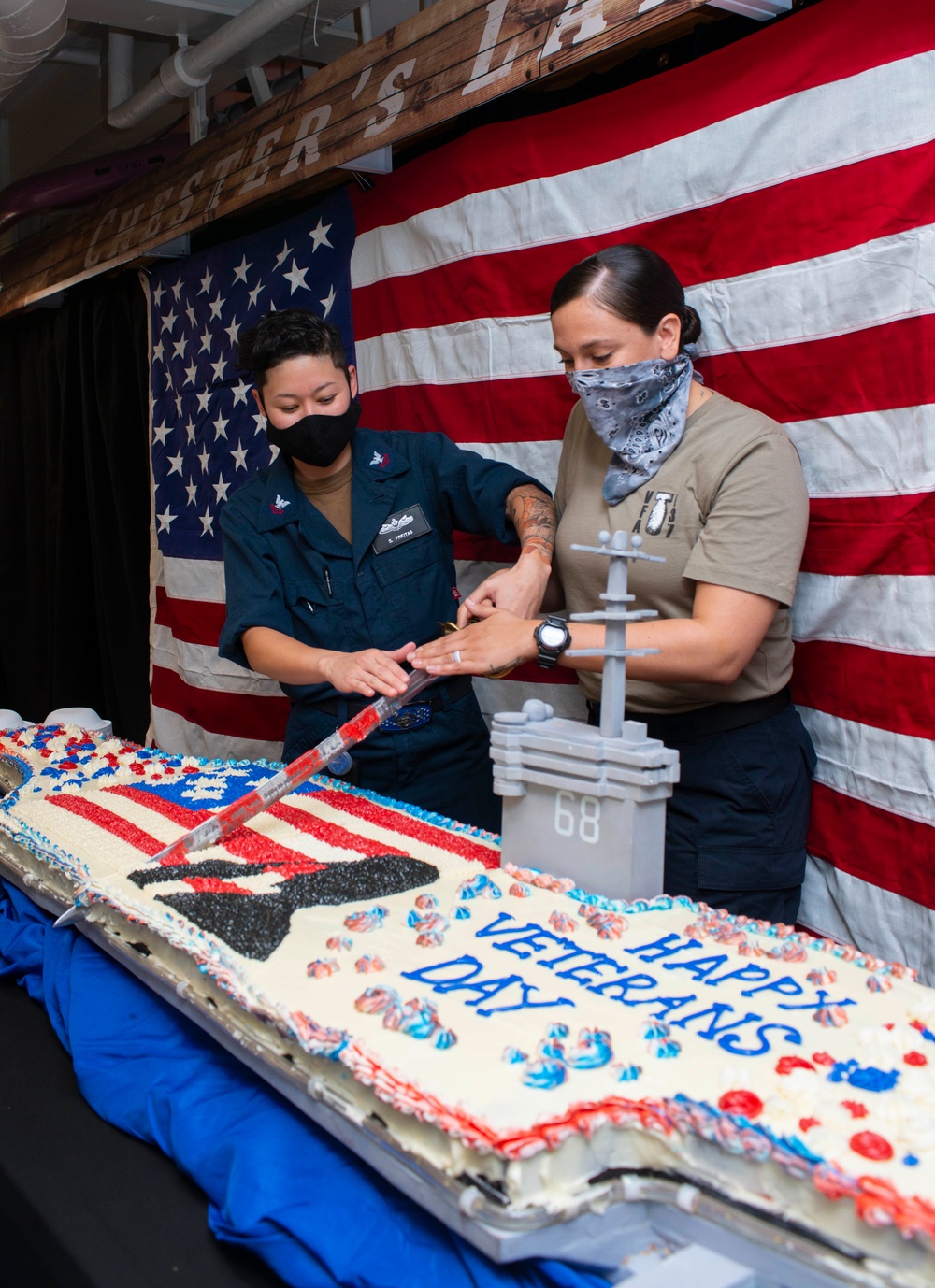 Nimitz Observes Veterans Day