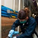 Nimitz Sailors Perform Maintenance
